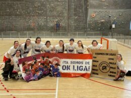 Foto de El CP Esneca Fraga firma su ascenso a la OK Liga Femenina